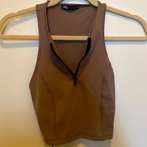 Zara athleisure top